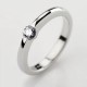 Inel de logodna din aur, diamant 0,05ct